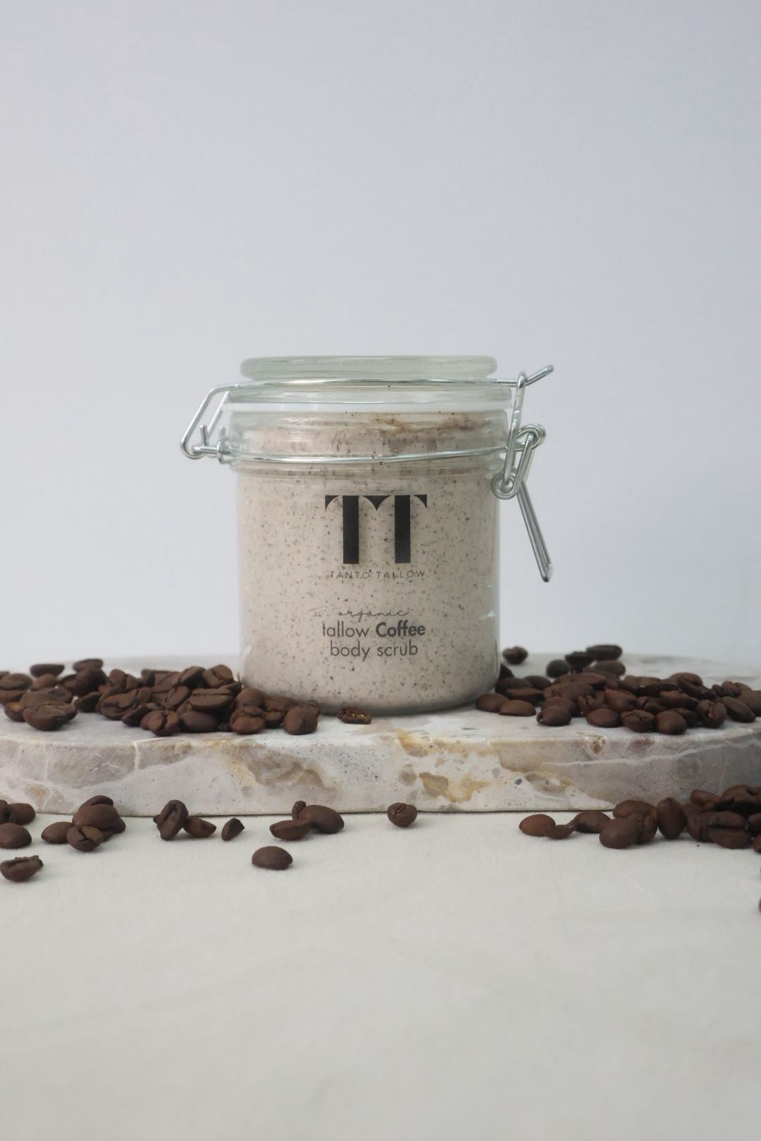 Tallow Coffee Scrub