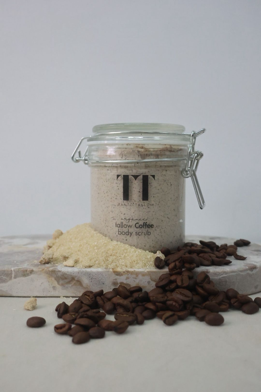 Tallow Coffee Scrub