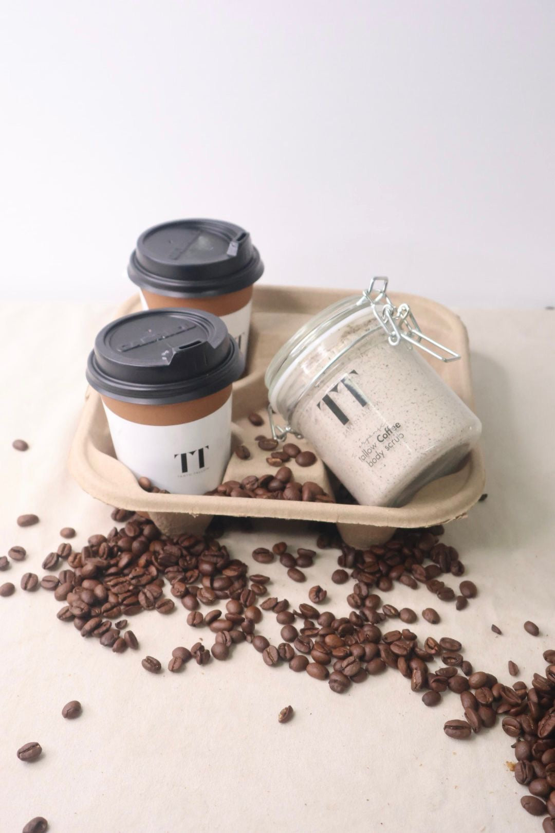 Tallow Coffee Scrub