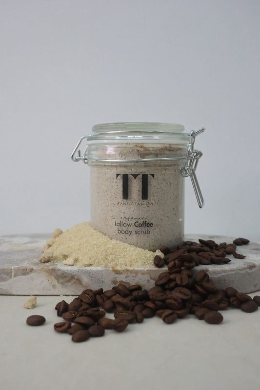 Tallow Coffee Scrub