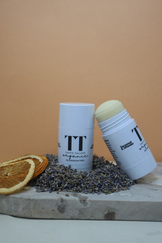 Tallow Deodorant Stick with Lavender and Bergamot 30 ml