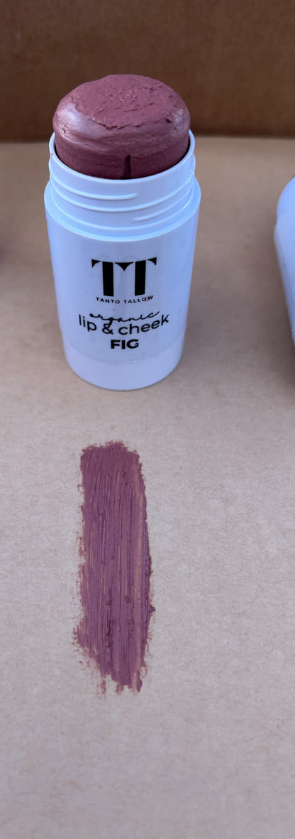 Tallow Lip and Cheek FIG ( Earthy Mauve)