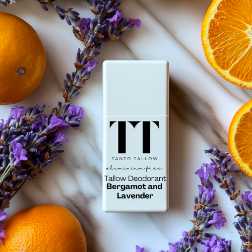 Tallow Deodorant Stick with Lavender and Bergamot 30 ml
